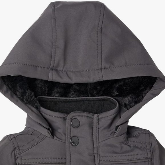 URBAN REPUBLIC Techno Shell Zip-Off Hood Jacket Size 12 Months - Picture 3 of 7